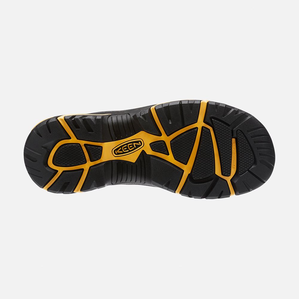 Keen Arbetskängor Herr Bruna - Mt Vernon 6\" (Soft Toe) - 873645UIN